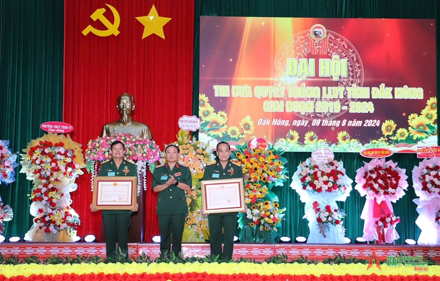 Đại hội Thi đua Quyết thắng lực lượng vũ trang tỉnh Đắk Nông giai đoạn 2019-2024